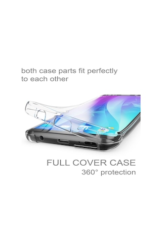 Teknomoda Samsung Uyumlu Galaxy S9 Plus 360 Derece Kilif Kristal Silikon Ön Arka 396697485