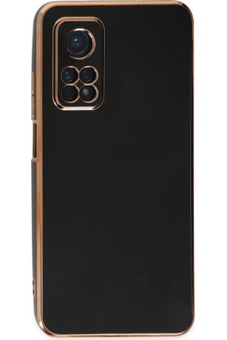 Newface Xiaomi Mi 10t Kılıf Volet Silikon - Siyah