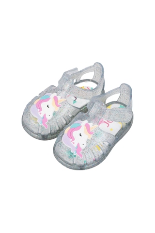 Igor Tobby Unicornio Kız Çocuk Şeffaf Sandalet S10341-386 Şeffaf
