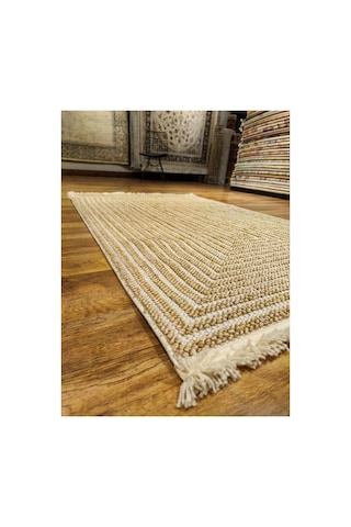 Jutty Ju00a Krem-sarı Halı Çok Renkli