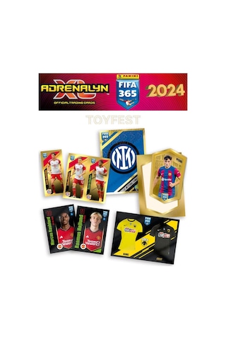 Panini Fifa 365 2024 Futbolcu Stickers Kartları - 2 Paket 10 Stickers