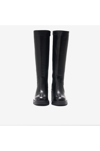 Nero Black Çizme Kadın 26k12068 Vergelio Skin siyah