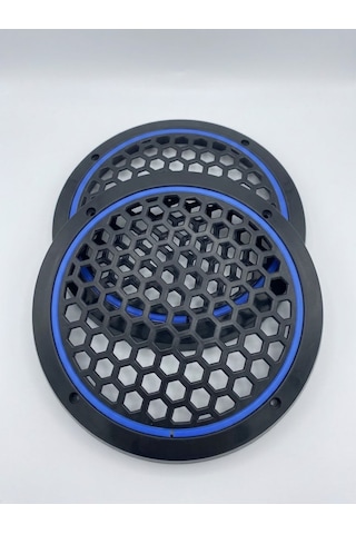 20cm Mavi Neon Ledli Hoparlör