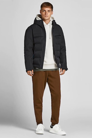 Jack & Jones Erkek Jcotarwin Puffer Şişme Mont 63412225287 Siyah