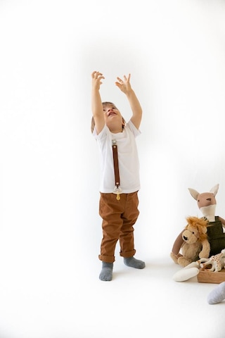 Kidful Bitkisel Boyalı Emzik Askısı - Dark Oak Çok Renkli