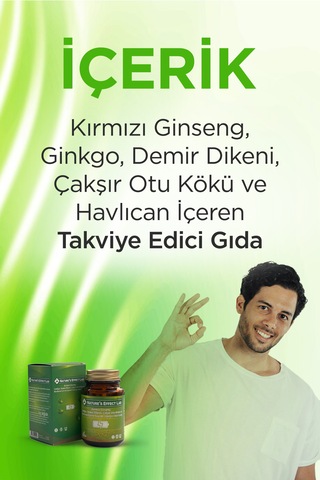 Power Kuvvet Güç Enerji Erkeklere Özel Takviye Edici Gıda 30 Kapsül