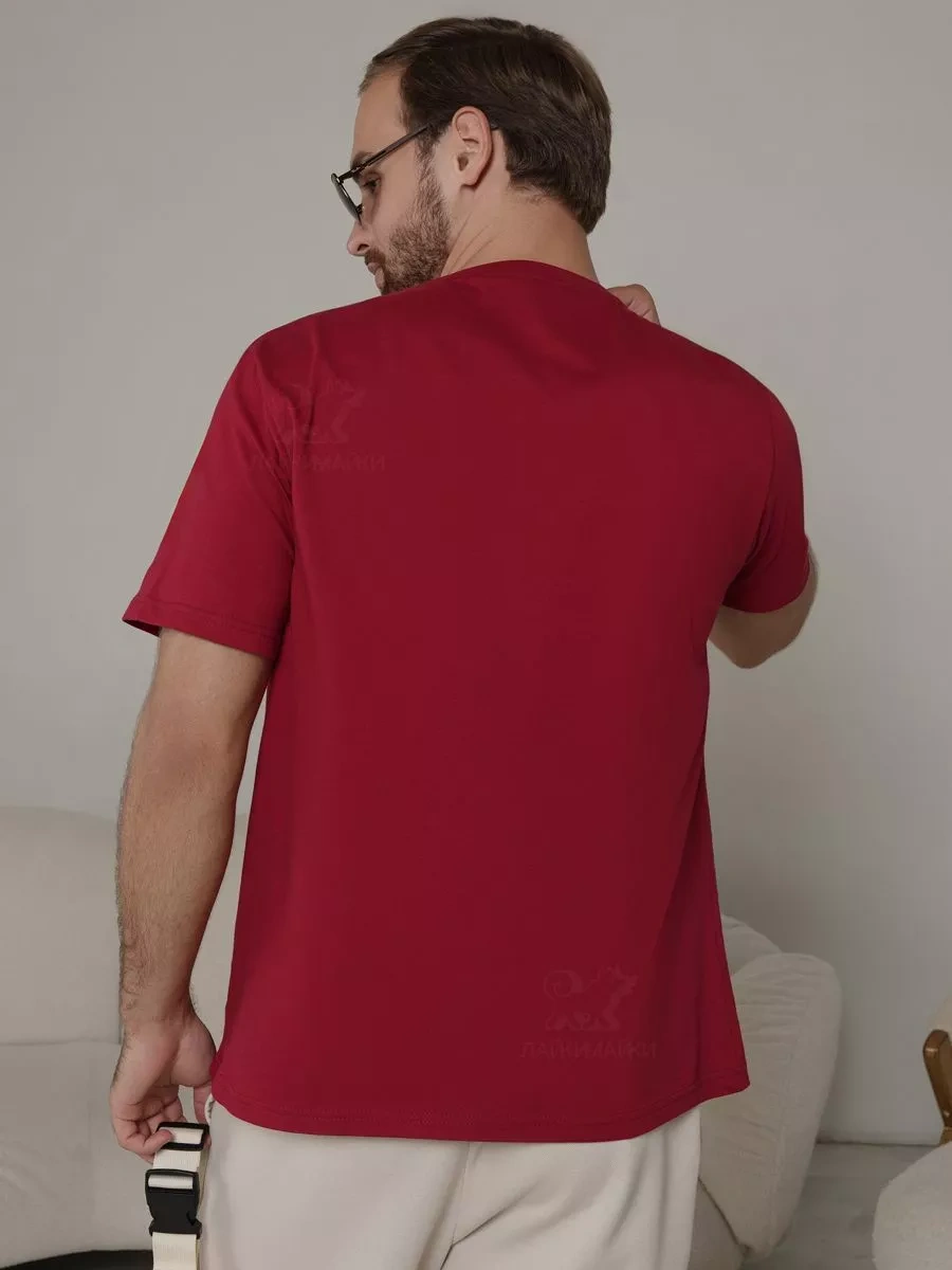 Lajkı-majkı Bordo Tişört Düz Renk 179245375 Bordo