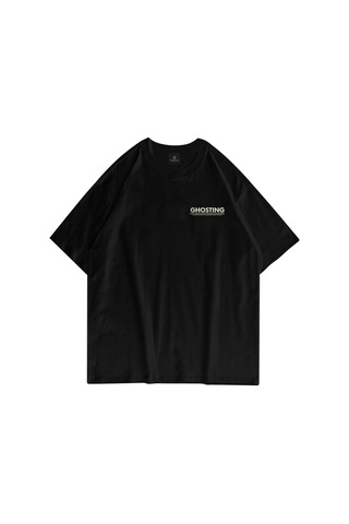 Flood Of Style Unisex Siyah Ghosting Tshirt