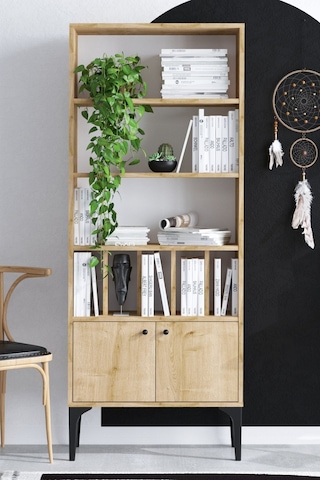 Decormet Pollux Kitaplık Dec0032 Çok Renkli