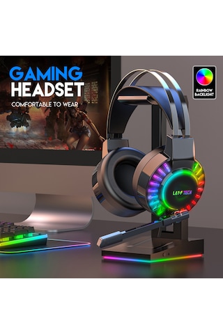 Lay-F Tech H60 Stereo RGB Oyuncu Kulaklığı
