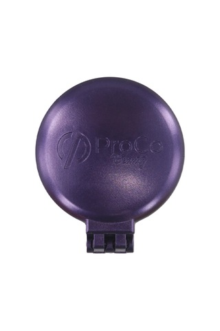Proco Proco Beauty Makaron Metalik - Üç Boyutlu 3d Esnek Aynalı Çanta Boy Saç Fırçası - Compact Detangler