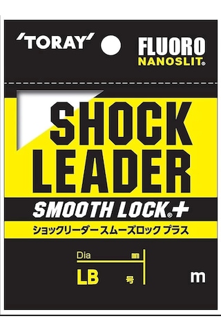 Toray Shock Leader Smooth Lock 45m 6lb 1.2 S758 2.70 Kg 0.185 Mm