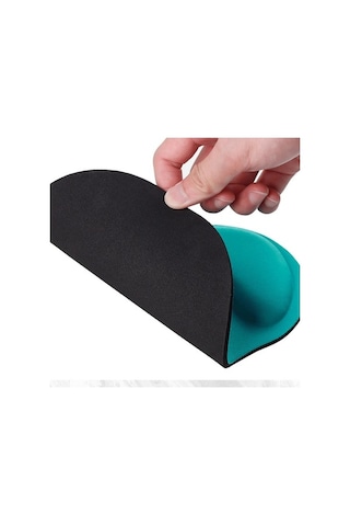 Ebitda 2 Adet Kırmızı Bez Jel Bilek Dinlendirme Mouse Pad, Masa Altlığı Ve Fincan Altlığı İçin Uygun Kırmızı