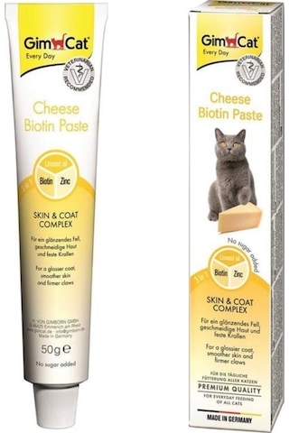 Gimcat Cheese Biotin Paste Peynirli Kedi Macunu 50 Gr