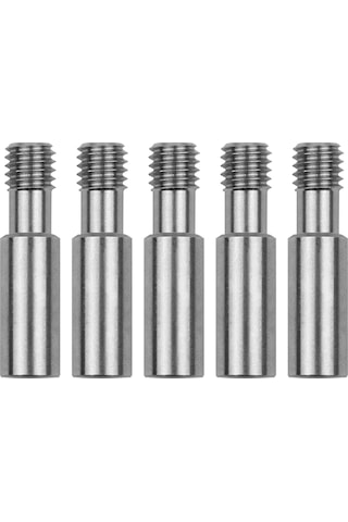 Neevoyu Stainless Steel M6 26mm Isı Borusu - 4mm İç Çaplı, Mk8 Ekstruder İçin, Cr-10/ender Serisi 3d Yazıcılar İçin, 5 Adet