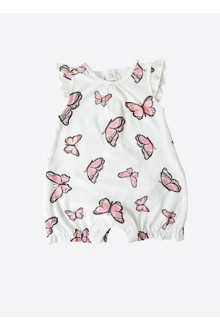 Kitikate Organik Butterfly 3'lü Set Beyaz Beyaz