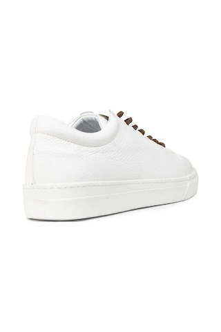Deery Erkek Hakiki Deri Beyaz Sneaker Ayakkabı - 02004mbyzc01 Beyaz