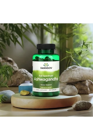 Swanson, Ashwa/gandha 450 Mg, 100 Capsules