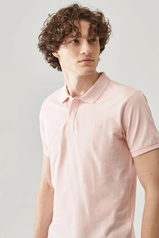 Lee Erkek Pembe Polo Yaka Tişört Pembe