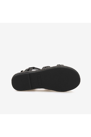 Guess Kalore Kadın Deri Sandalet Fljklrfab03 Siyah