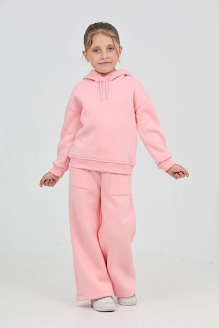 Toontoy Kız Çocuk Tnty Nakışlı Eşofman Takım Pembe