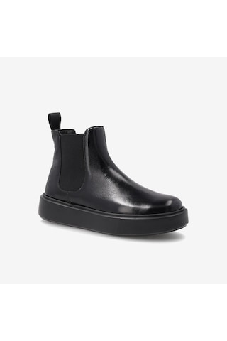 Black Bot Kadın 41s2 Frau Ortıseı Chelsea Boot siyah