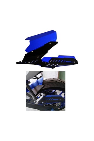 Yingfu Yamaha Mt-03 R3 R25 İçin Mavi Arka Çamurluk, Zincir Koruma Kapısı Mavi