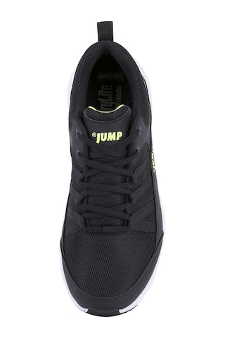 Jump 24865 Unisex Siyah Neon Yeşil Yürüyüş Koşu Spor Ayakkabı Siyah