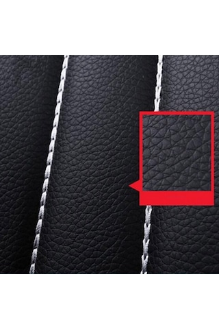 Dancemonkey Adet Lüks Pu Deri Koltuk Kılıfı, Evrensel Araba Ön Koltuk Koruyucusu