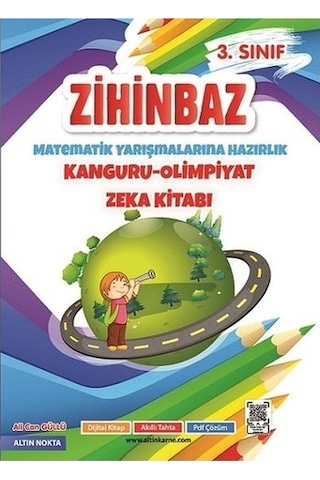 Altın Nokta Yayınevi 3.sınıf Zihinbaz Matematik Yarışmalarına Hazırlık Altın Nokta Yayınevi 3.sınıf Zihinbaz Matematik Yarışmalarına Hazırlık
