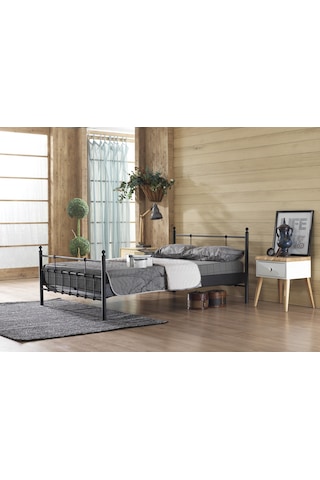 Bedliga Lalas Ferforje Metal Çift Kişilik Karyola (169954210)