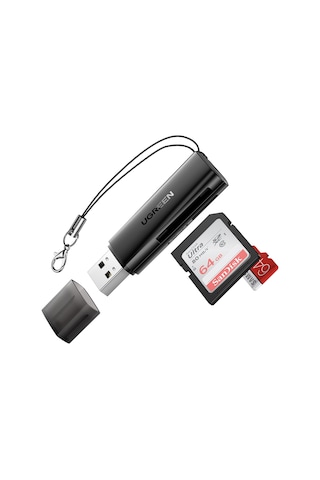 Ugreen Usb-a 3.0 To Sd, Tf Kart Okuyucu, 60722