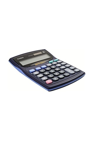 Casio Wd-220Ms-Bu 12 Hane Suya-Toza Dayanıklı Masaüstü Hesap Makinesi