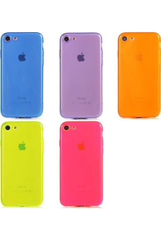 Apple Uyumlu iPhone 7 Kılıf Zore Mun Silikon-Mor