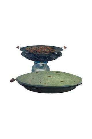 Tüplü Saç Gözleme Yufka Ekmek Sacı Et Kavurma Tavalı Tüplü Saç