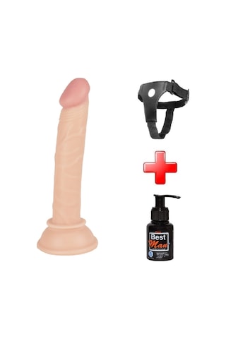 Odins Shop 13 CM Belden Bağlamalı Vantuzlu Realistik Penis Anal  Vajinal Dildo
