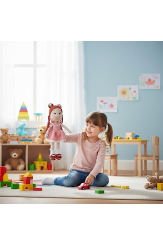 Amigurumi Oyuncak Bebek El Örgüsü Uyku Ve Oyun Arkadaşı Çok Renkli