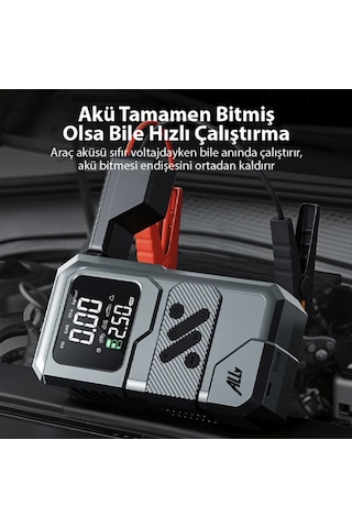 Turbo Akü Takviye Cihazı Ve Araba Lastik Kompresörü Mazda Mitsubishi Lada Uyumlu