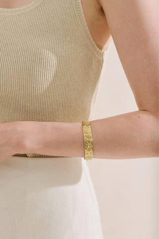 Güneş Detaylı Antik Bilezik Gold Ss26blk00046-51