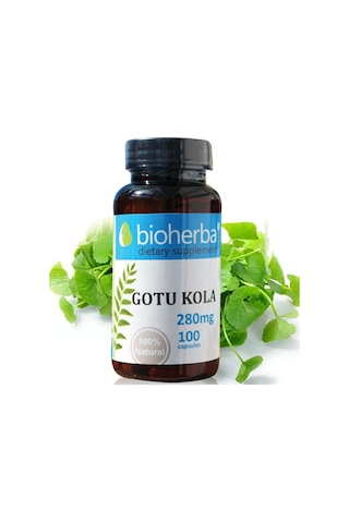 Bioherba Gotu Kola 280 Mg 100 Capsules