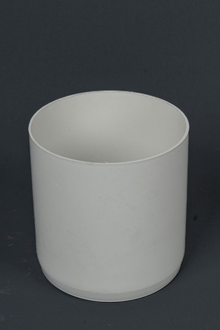 Yapay Çiçekçiniz Modern Tasarım Plastik Saksı Beyaz