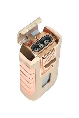 Cohiba 3 Torch Pürmüz Bronz Metal Puro Çakmağı - Tr9481