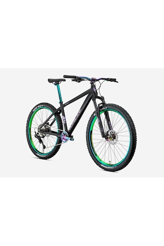 Kron Rebel 27.5 Jant 1x8 Dağ Bisikleti 16.5 İnch Mat Siyah-rainbow