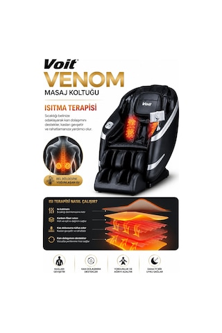 Voıt Venom Masaj Koltuğu + Saç Şekillendirici