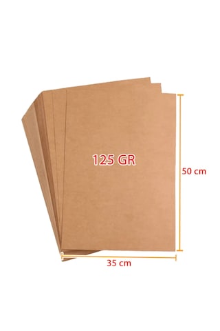 Kraft Araç Araba Oto Paspas Kağıdı Baskısız 100 Adet 35x50 Cm