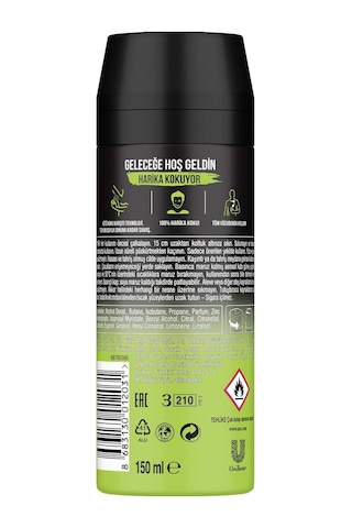 Axe Epic Fresh Erkek Deodorant ve Vücut Spreyi 3 x 150 ML