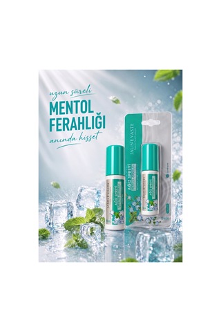 Ağız Spreyi - Ağız Kokusu Giderici, Ferah Nefes, Mentol Aromalı, Alkolsüz & Gazsız, 15 Ml