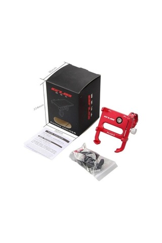 Didadodo Kırmızı Gub Plus 9 Tutucusu, Bisiklet Gidon Extender, Kırmızı Yeni Tasarım Kırmızı