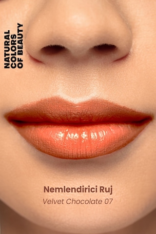 Bade Natural Nemlendirici Ruj Velvet Chocolate 07 %100 Doğal