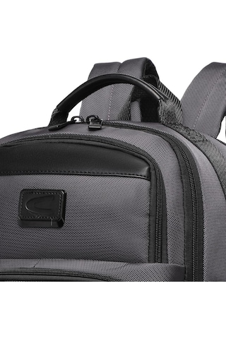 Cactive Laptop Gözlü Business Sırt Çantası Oxford Kumaş 8684 Gri